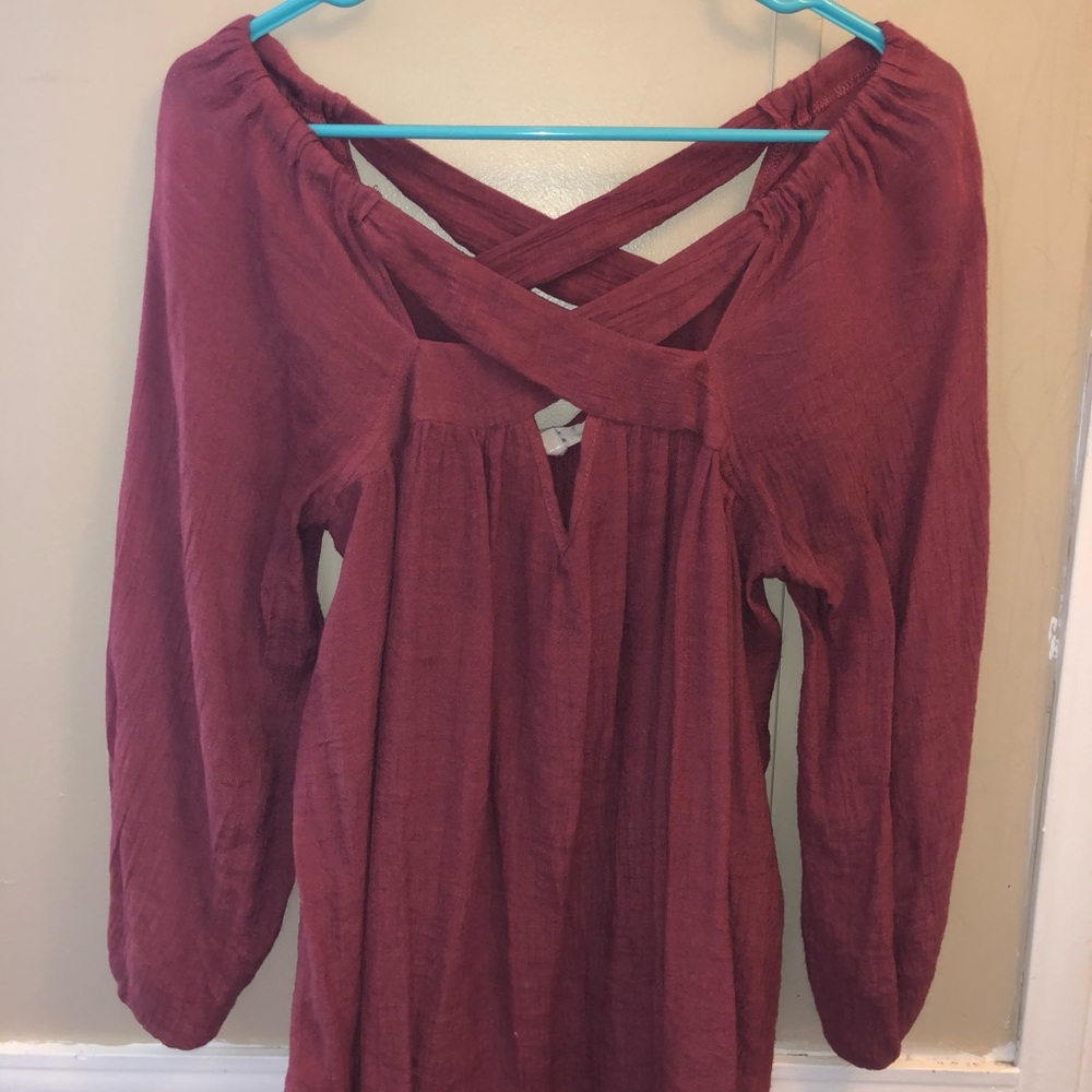 Shop impressions top- mauve
